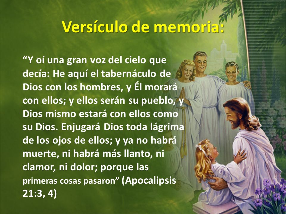 Versículo de memoria: