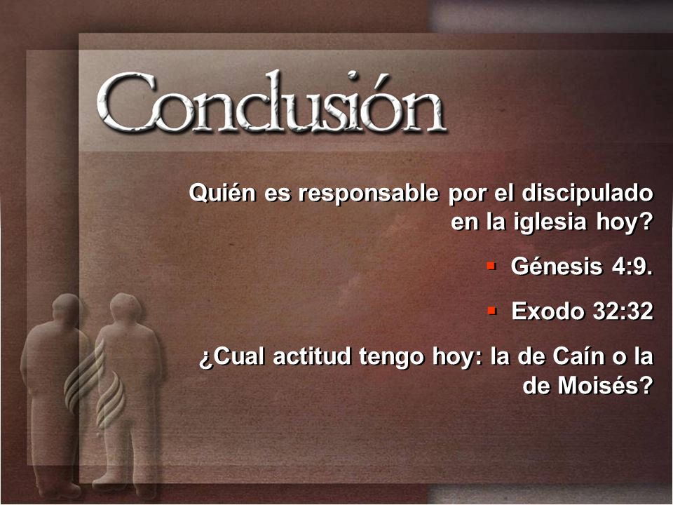Quién es responsable por el discipulado en la iglesia hoy
