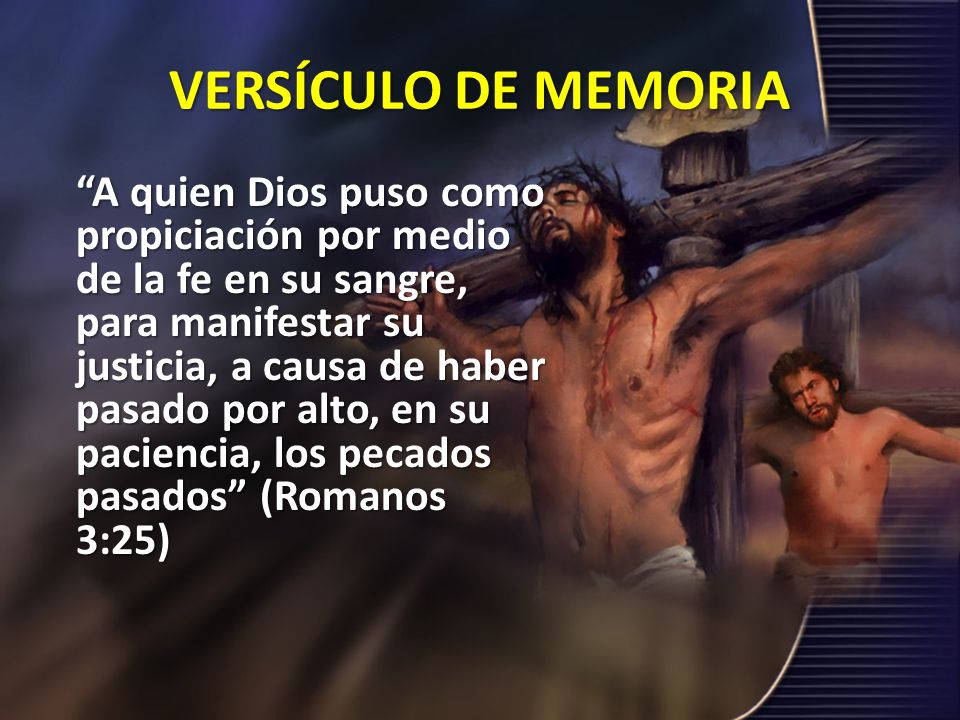 VERSÍCULO DE MEMORIA