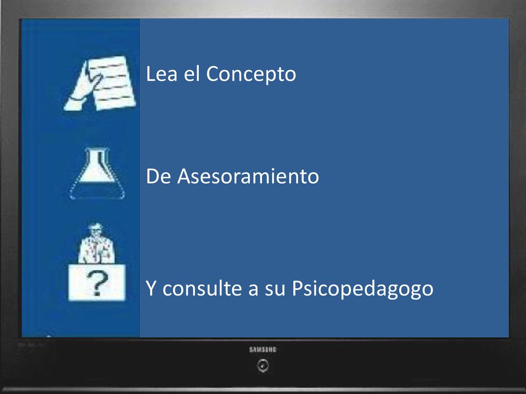 Lea el Concepto De Asesoramiento Y consulte a su Psicopedagogo