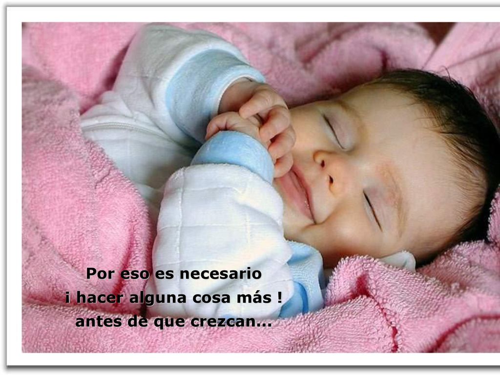 ¡ hacer alguna cosa más ! antes de que crezcan...