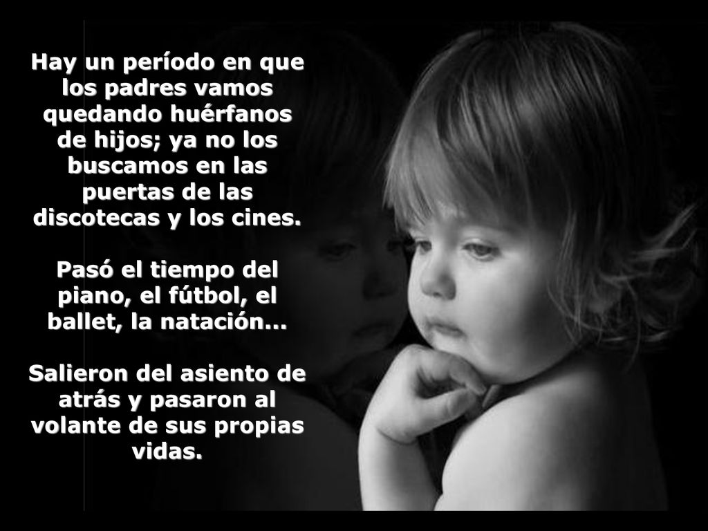 Pasó el tiempo del piano, el fútbol, el ballet, la natación...