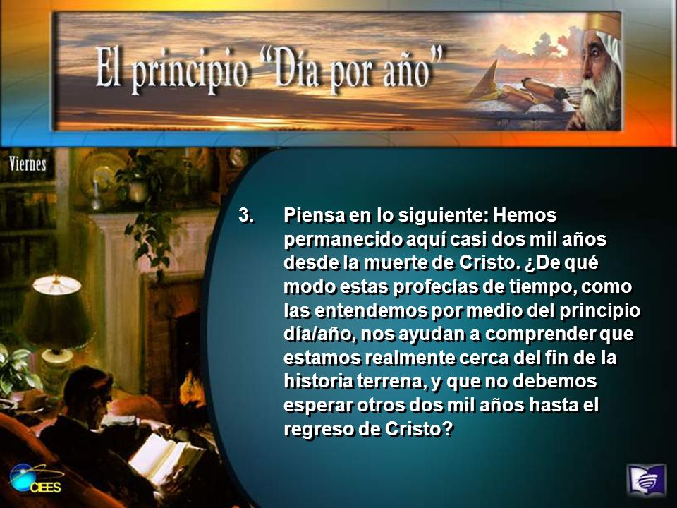 Piensa en lo siguiente: Hemos permanecido aquí casi dos mil años desde la muerte de Cristo.