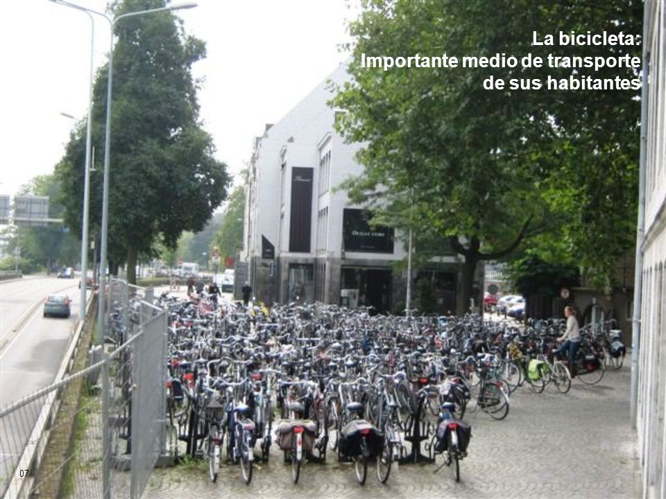 La bicicleta: Importante medio de transporte de sus habitantes