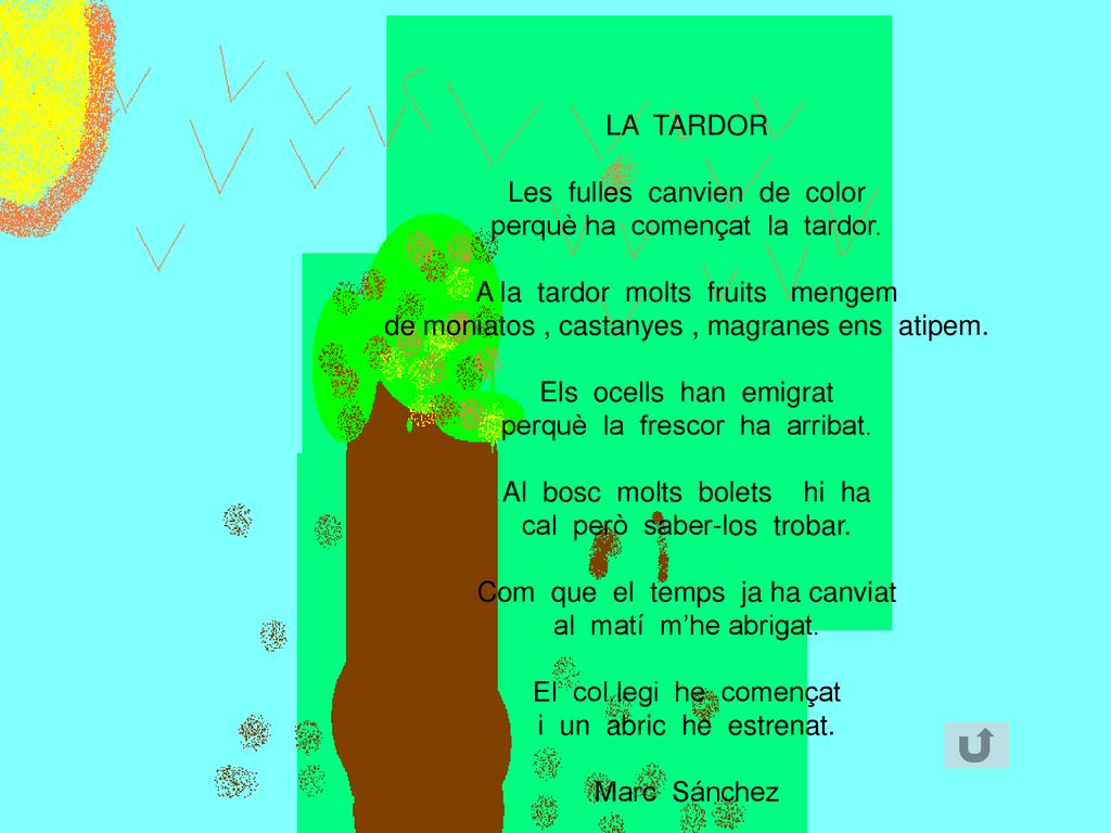 Les fulles canvien de color perquè ha començat la tardor.