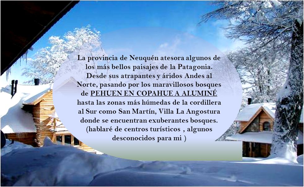 La provincia de Neuquén atesora algunos de los más bellos paisajes de la Patagonia.