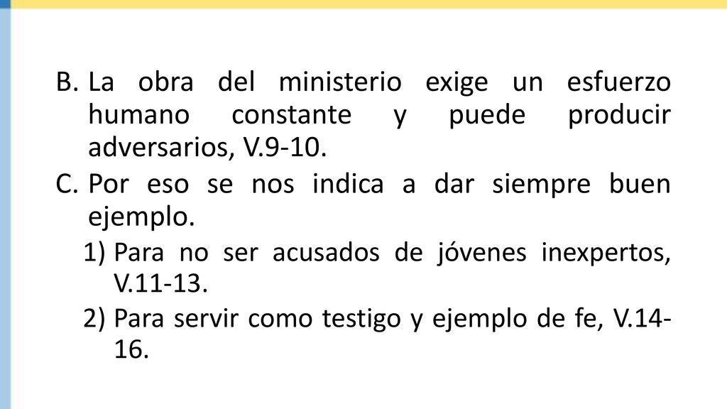 Por eso se nos indica a dar siempre buen ejemplo.