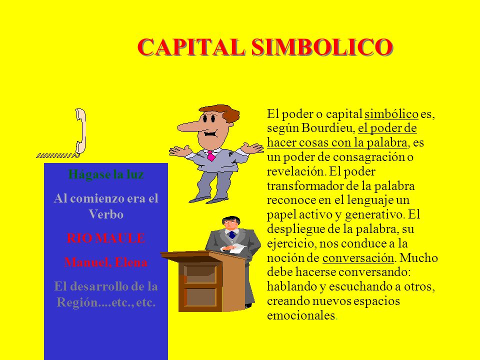 Al comienzo era el Verbo El desarrollo de la Región....etc., etc.