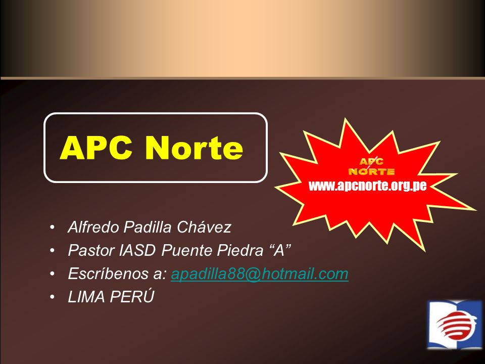 APC Norte Alfredo Padilla Chávez Pastor IASD Puente Piedra A