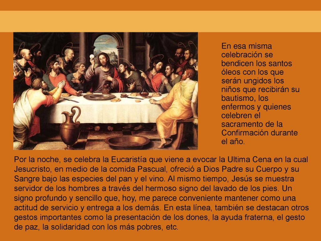 En esa misma celebración se bendicen los santos óleos con los que serán ungidos los niños que recibirán su bautismo, los enfermos y quienes celebren el sacramento de la Confirmación durante el año.