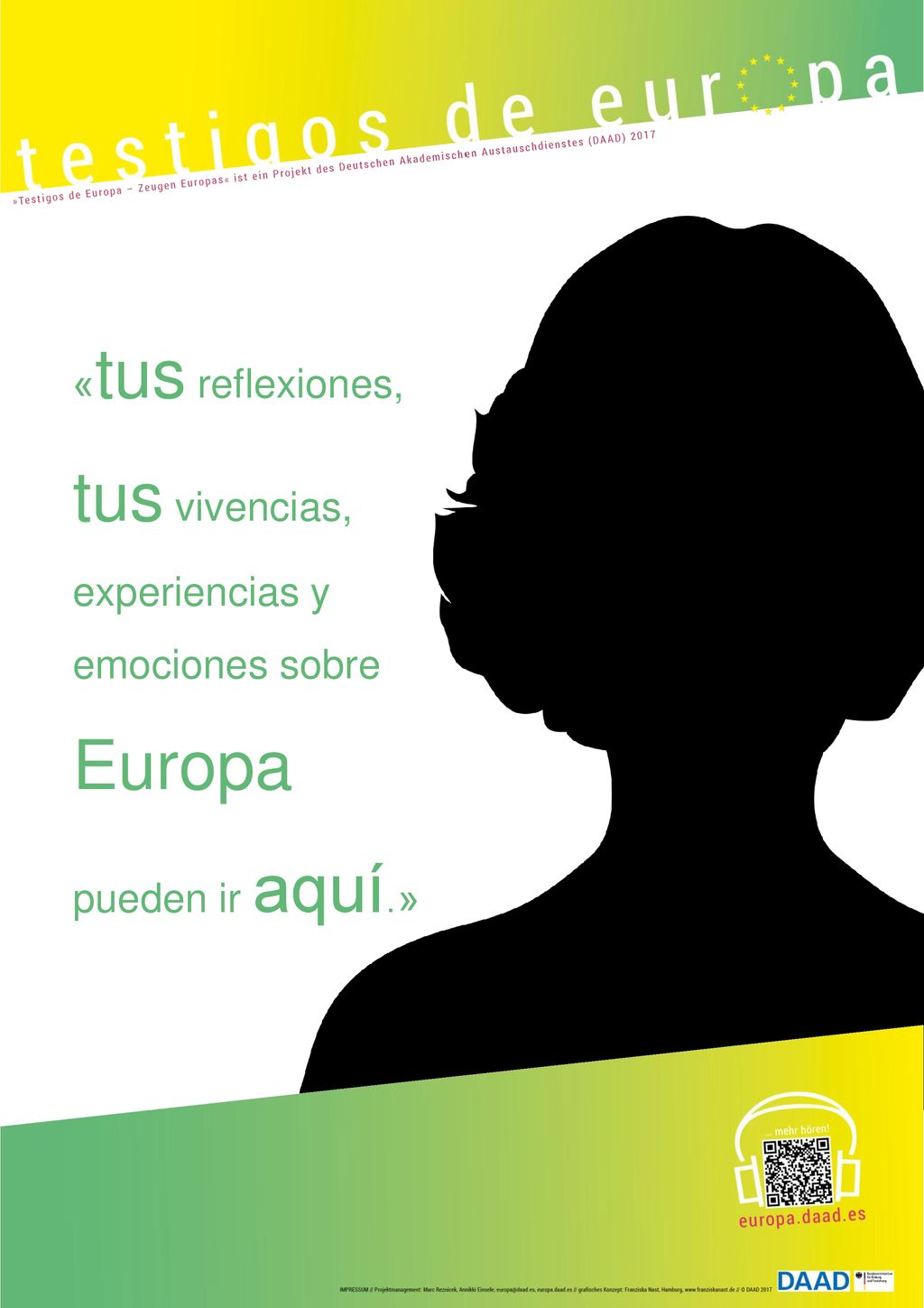 «tus reflexiones, tus vivencias, experiencias y emociones sobre Europa pueden ir aquí.»