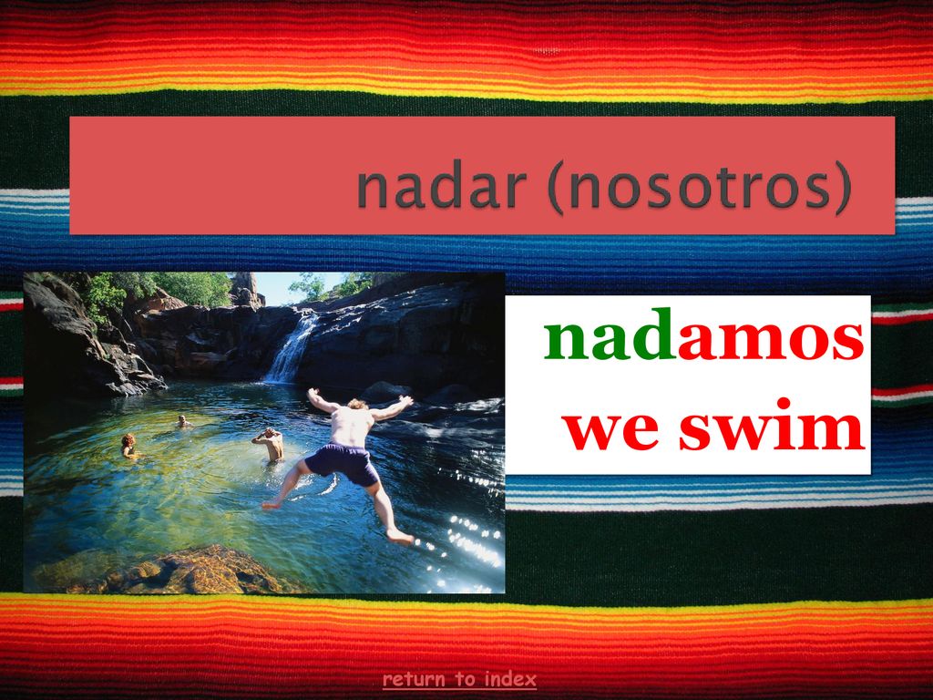nadamos we swim return to index 18