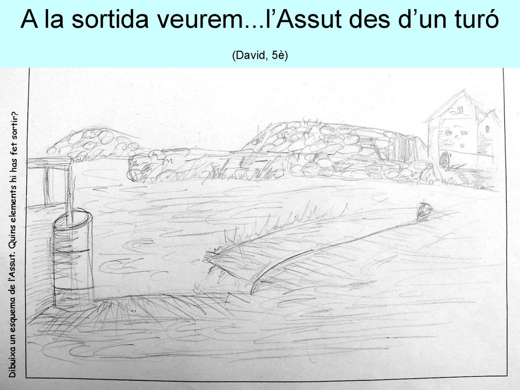 A la sortida veurem...l’Assut des d’un turó (David, 5è)