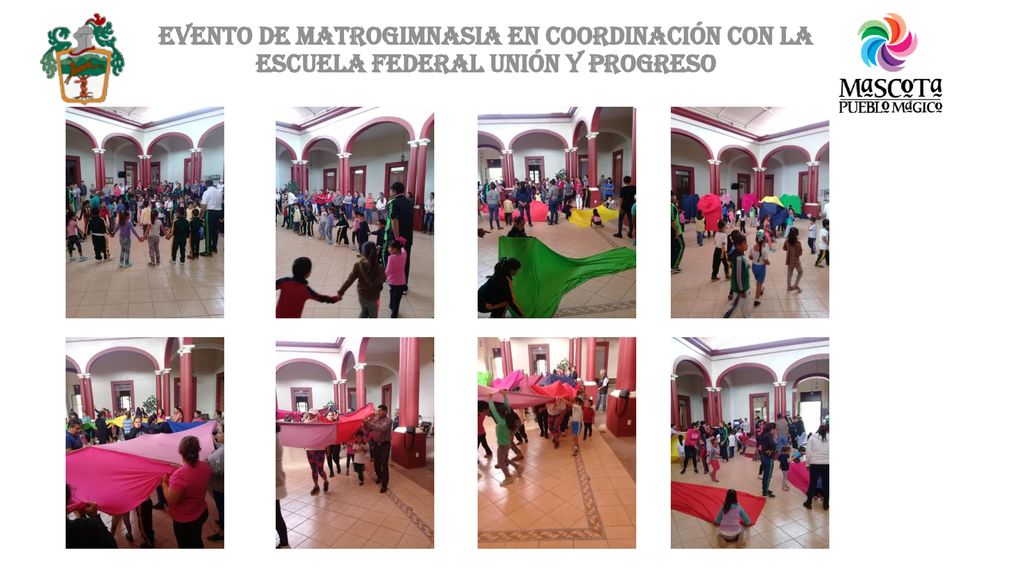 EVENTO DE MATROGIMNASIA EN COORDINACIÓN CON LA ESCUELA FEDERAL UNIÓN Y PROGRESO