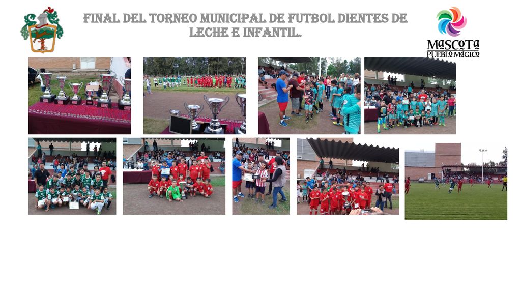 FINAL DEL TORNEO MUNICIPAL DE FUTBOL DIENTES DE LECHE E INFANTIL.