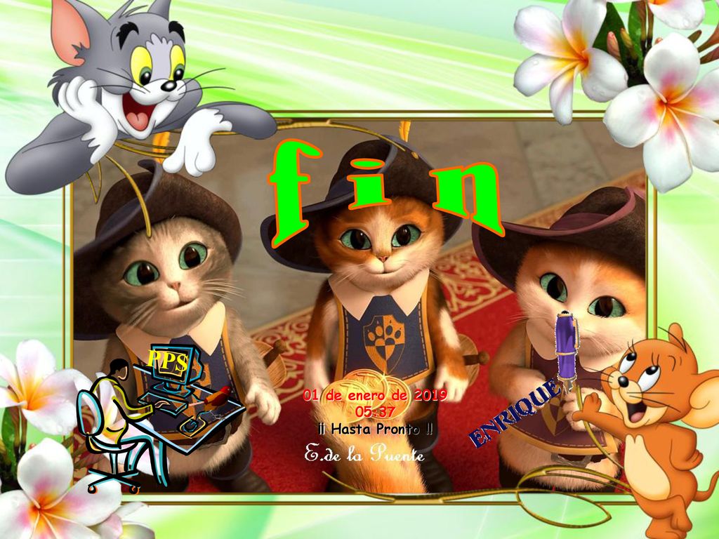 f i n PPS 01 de enero de :37 ¡¡ Hasta Pronto !!