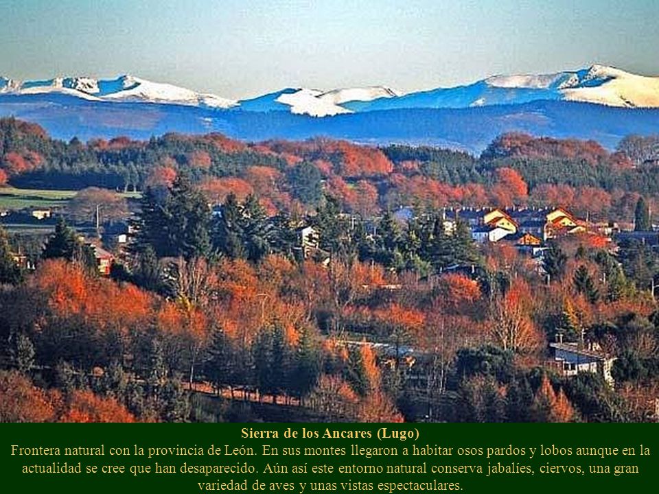 Sierra de los Ancares (Lugo) Frontera natural con la provincia de León