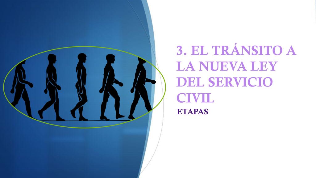 3. EL TRÁNSITO A LA NUEVA LEY DEL SERVICIO CIVIL