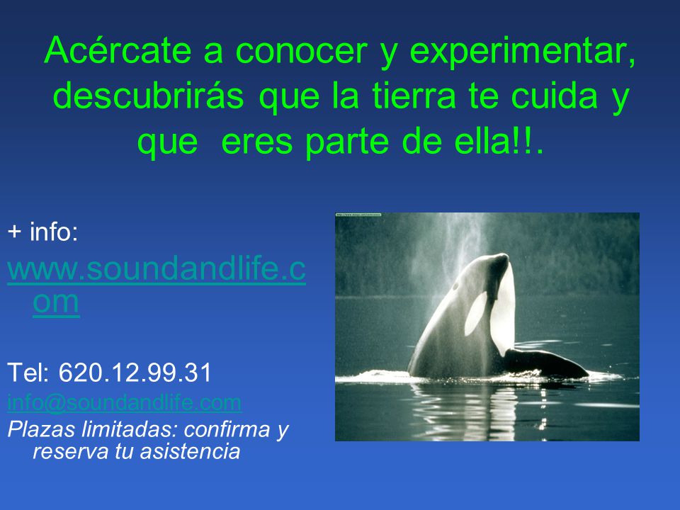 Acércate a conocer y experimentar, descubrirás que la tierra te cuida y que eres parte de ella!!.