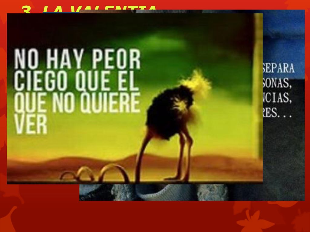 A. Dios no nos ha dado espíritu de cobardía (2 Timoteo 1:7)