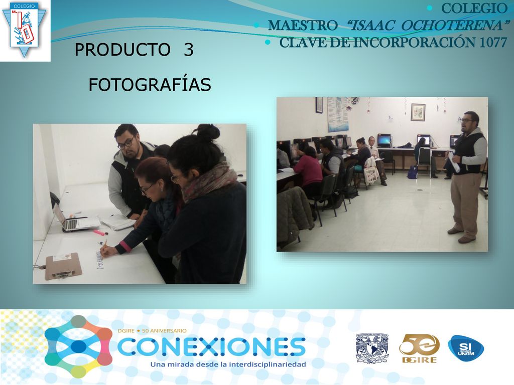 PRODUCTO 3 COLEGIO MAESTRO ISAAC OCHOTERENA