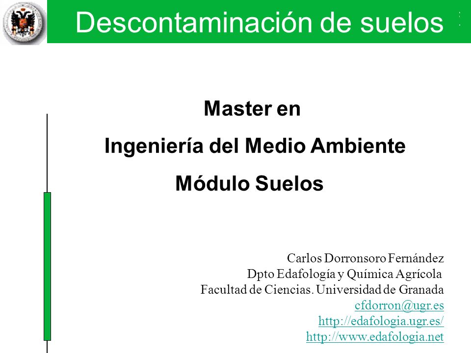 Ingeniería del Medio Ambiente
