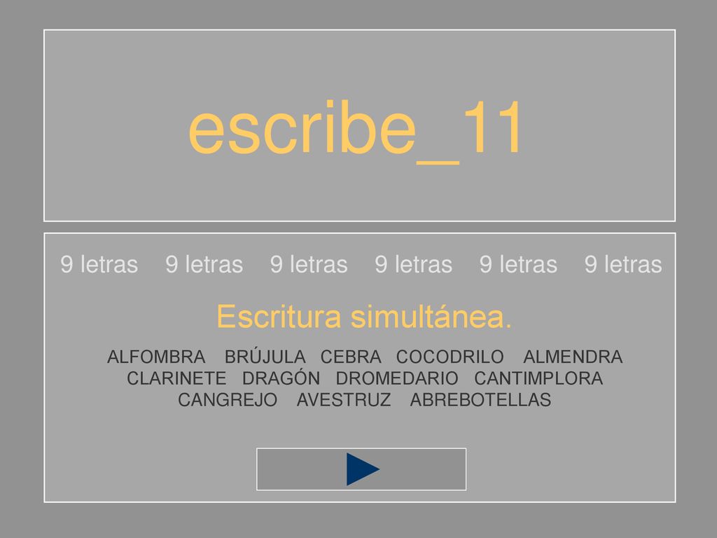 9 letras 9 letras 9 letras 9 letras 9 letras 9 letras