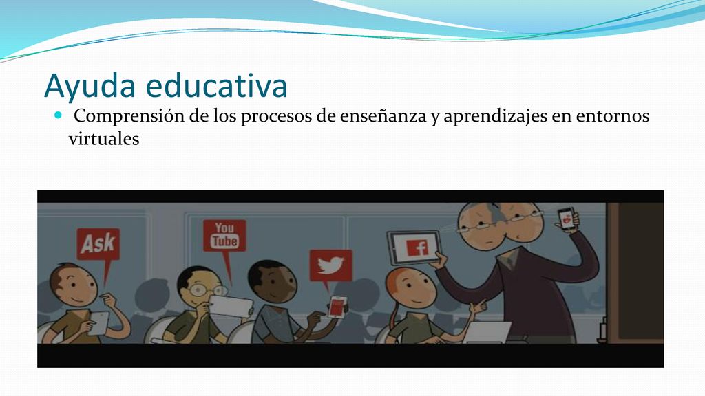 Ayuda educativa Comprensión de los procesos de enseñanza y aprendizajes en entornos virtuales
