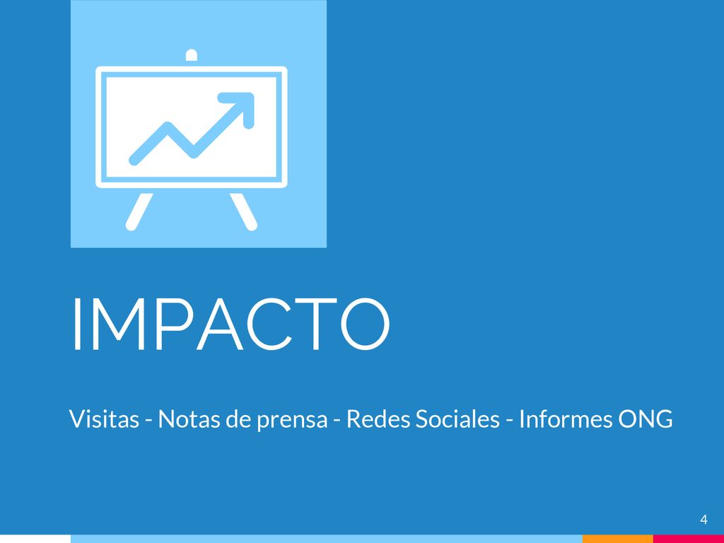 Visitas - Notas de prensa - Redes Sociales - Informes ONG
