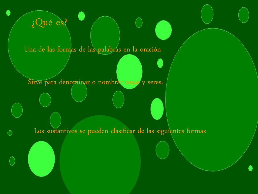 ¿Qué es Una de las formas de las palabras en la oración
