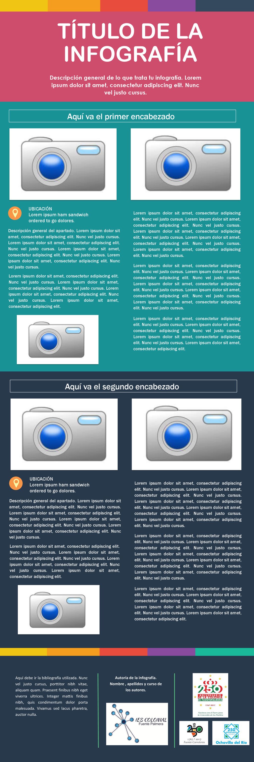 Autoría de la infografía. Nombre , apellidos y curso de los autores.