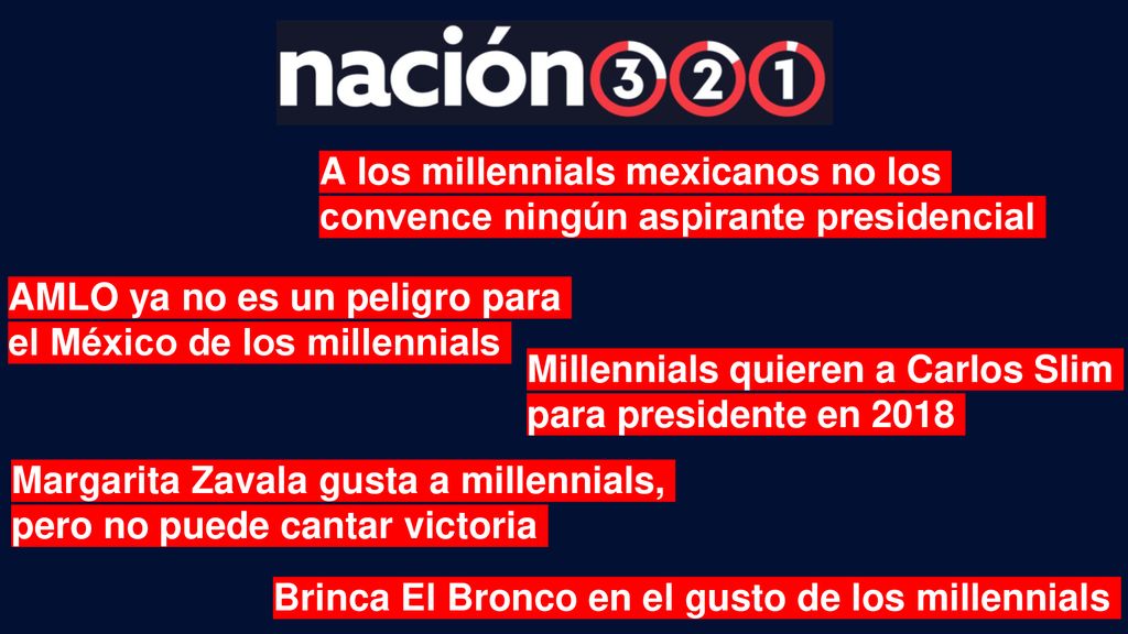 A los millennials mexicanos no los convence ningún aspirante presidencial