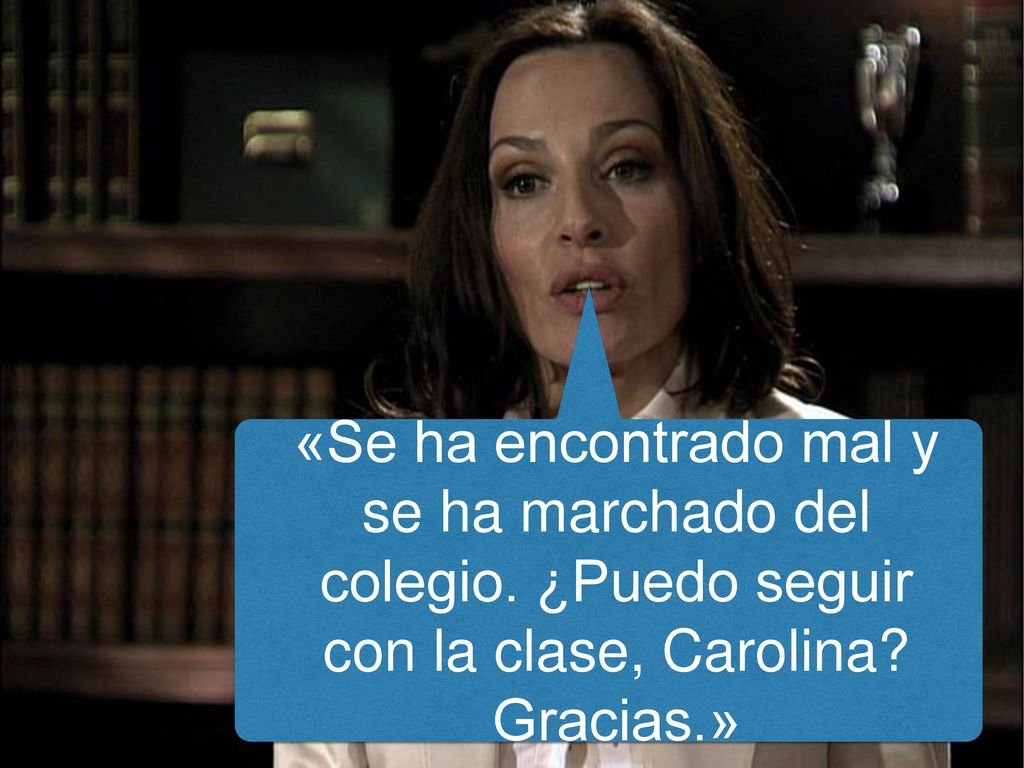 «Se ha encontrado mal y se ha marchado del colegio