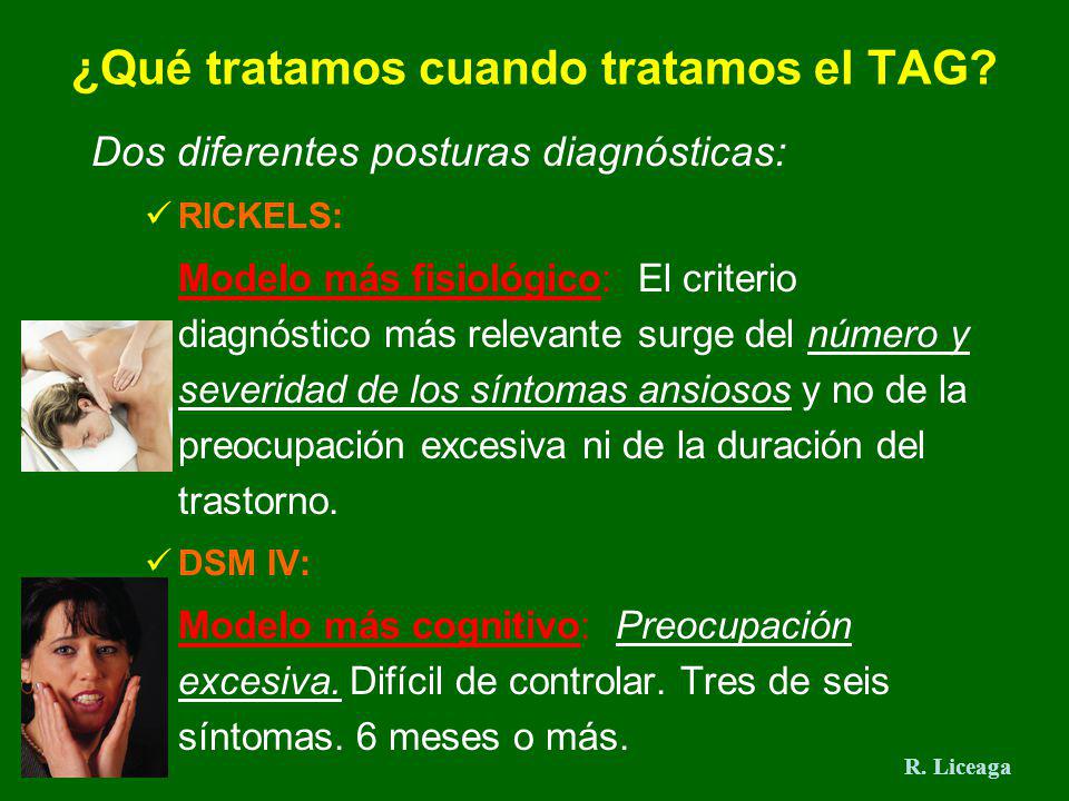 ¿Qué tratamos cuando tratamos el TAG