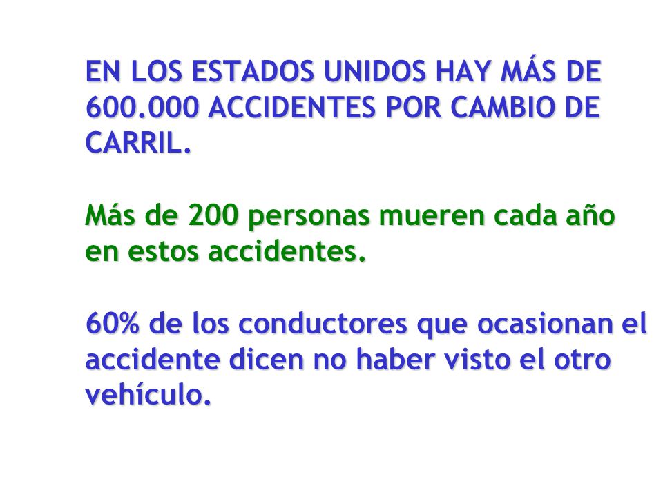 Más de 200 personas mueren cada año en estos accidentes.