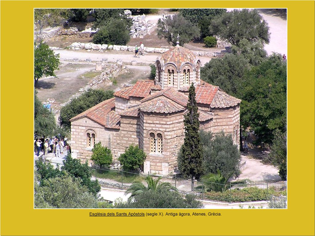 Església dels Sants Apòstols (segle X). Antiga àgora, Atenes, Grècia.