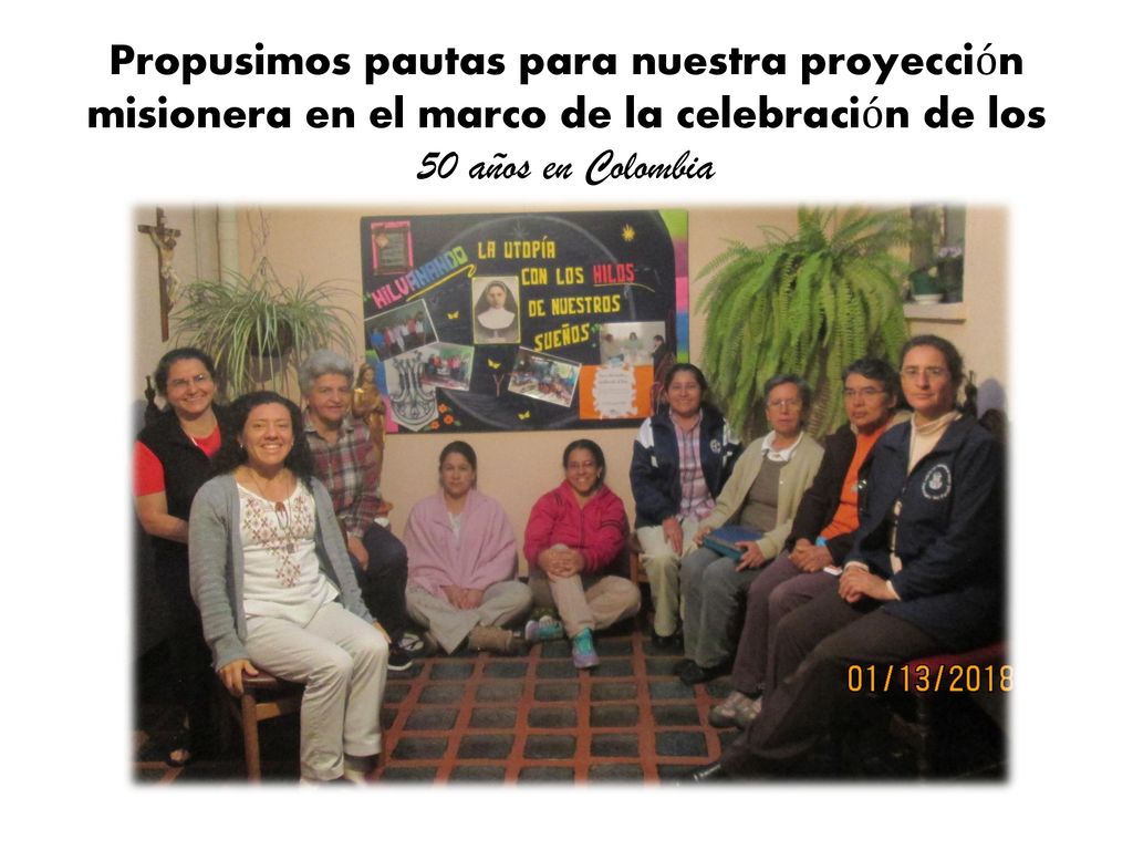 Propusimos pautas para nuestra proyección misionera en el marco de la celebración de los 50 años en Colombia