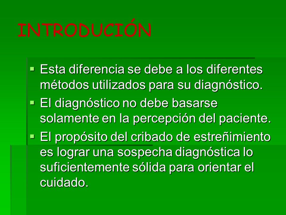 INTRODUCIÓN Esta diferencia se debe a los diferentes métodos utilizados para su diagnóstico.