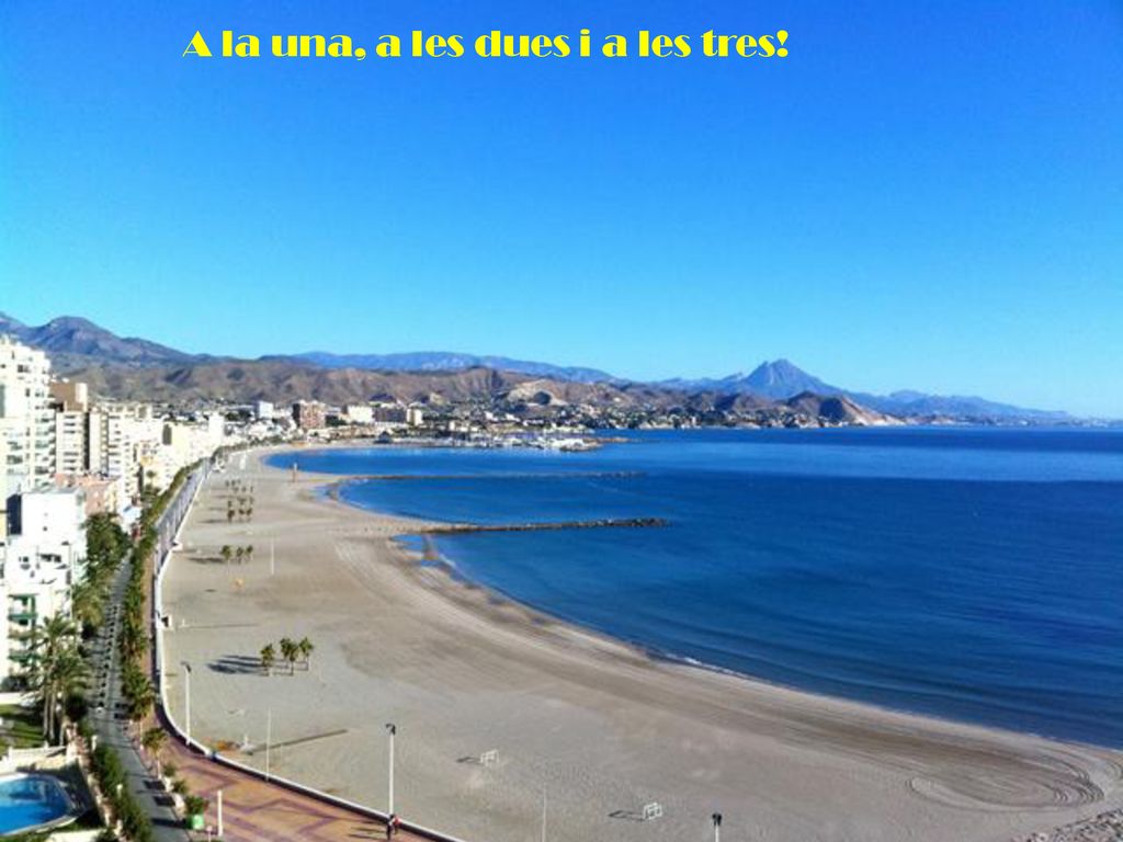 A la una, a les dues i a les tres!