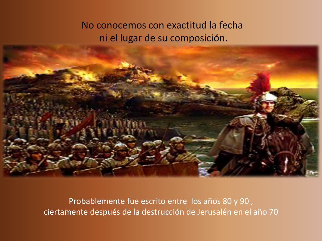 No conocemos con exactitud la fecha ni el lugar de su composición.