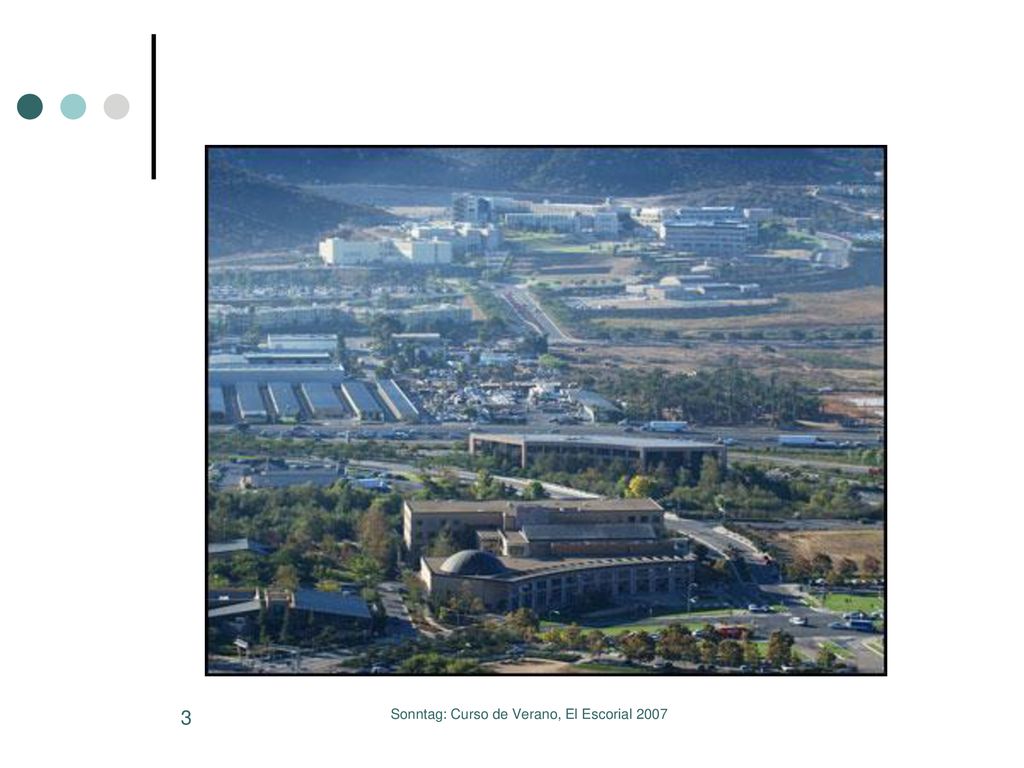 Sonntag: Curso de Verano, El Escorial 2007