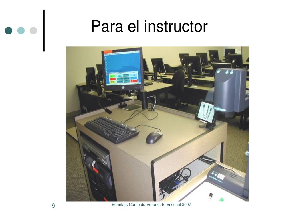 Sonntag: Curso de Verano, El Escorial 2007