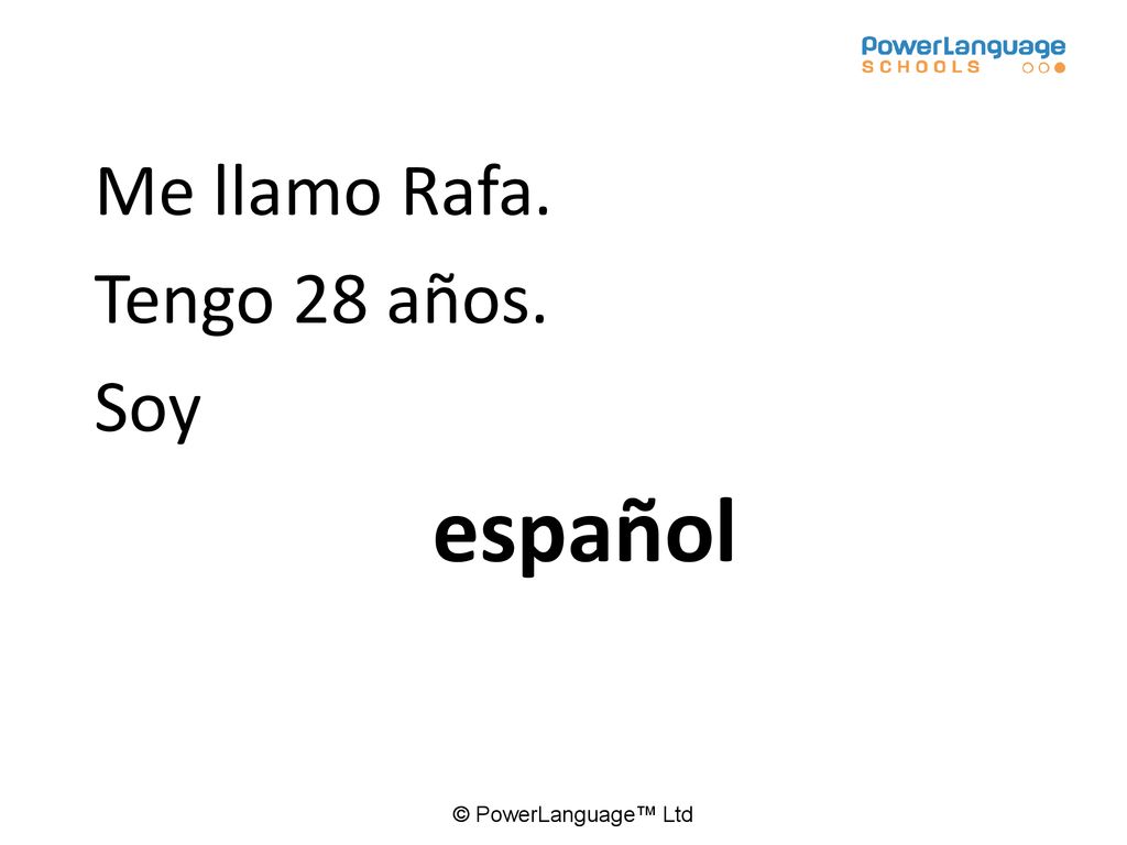 Me llamo Rafa. Tengo 28 años. Soy español Jo-Wilfried Tsonga