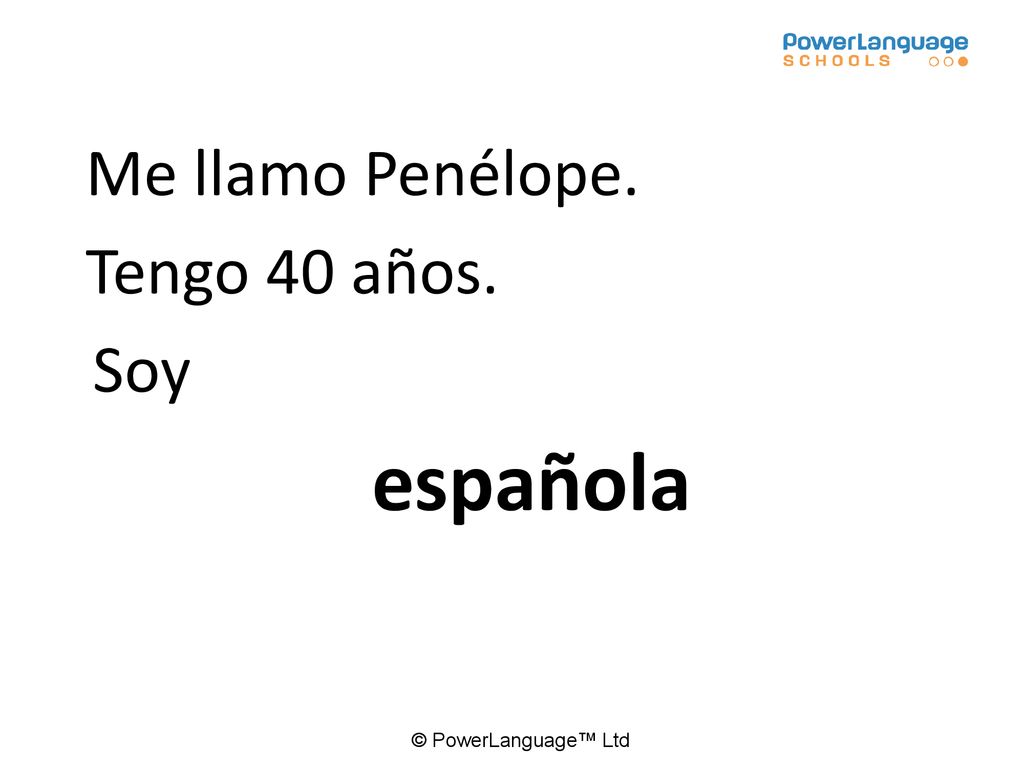 Me llamo Penélope. Tengo 40 años. Soy española Marion Bartoli