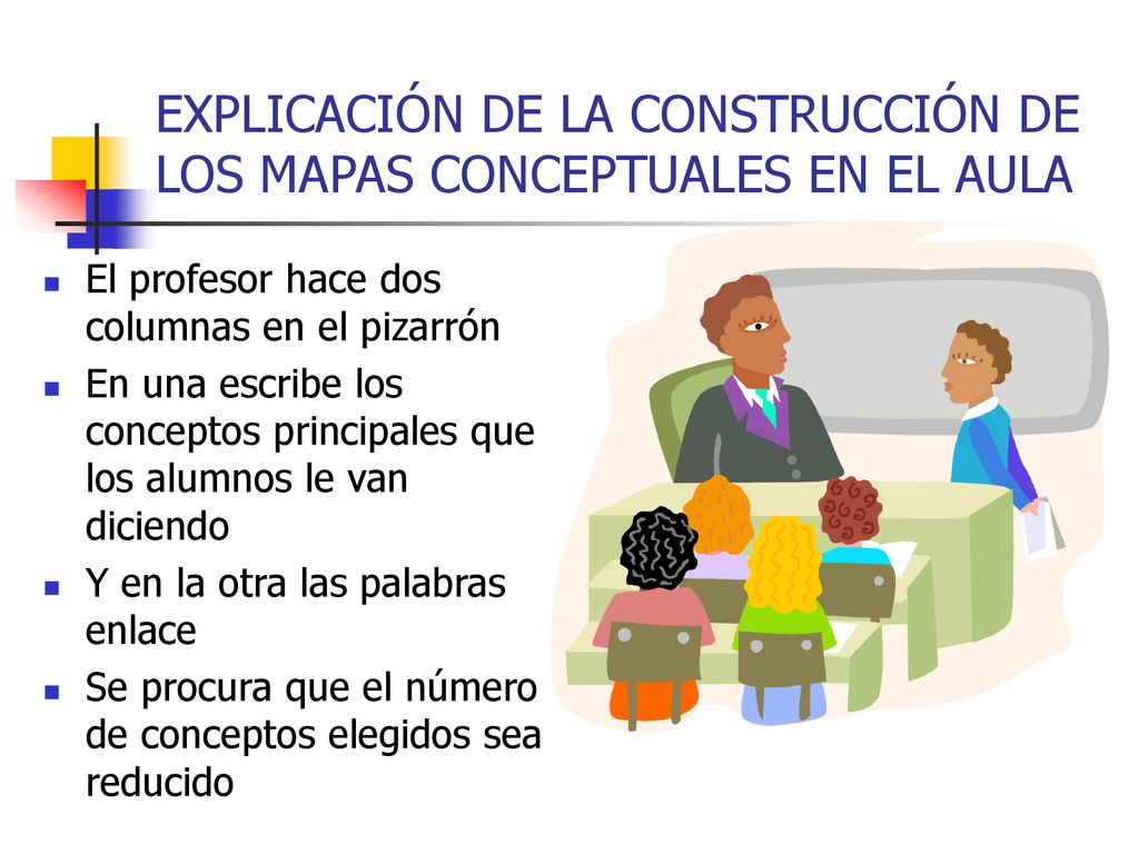 EXPLICACIÓN DE LA CONSTRUCCIÓN DE LOS MAPAS CONCEPTUALES EN EL AULA