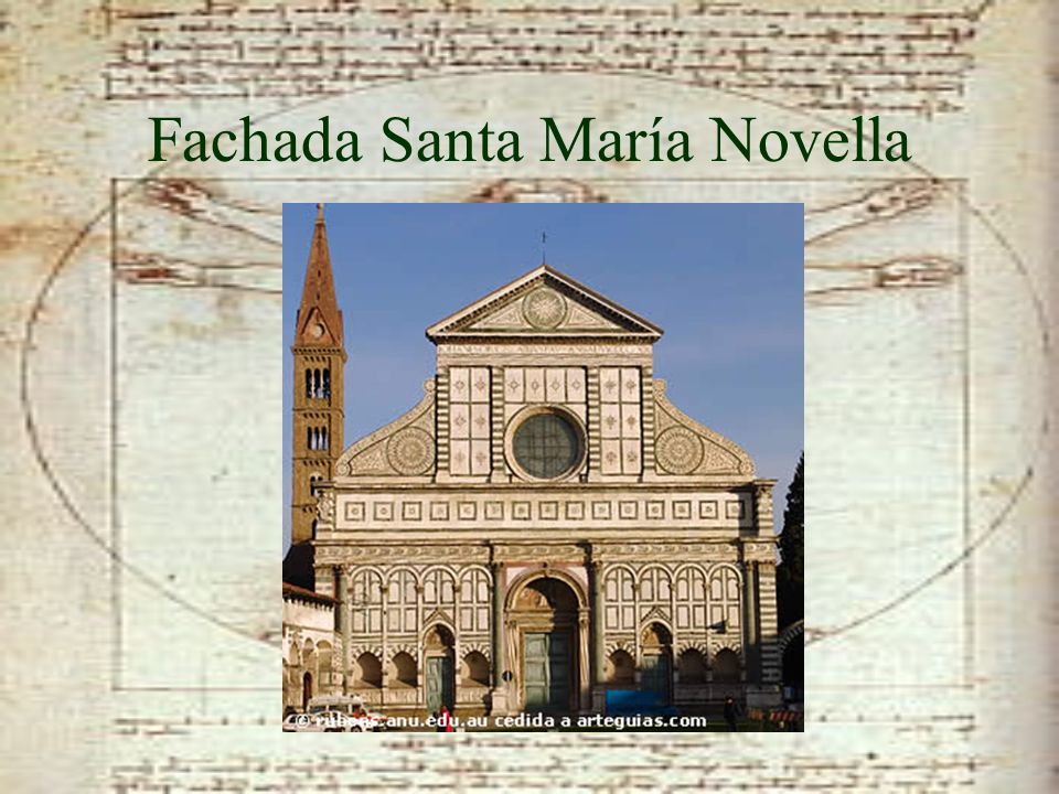 Fachada Santa María Novella