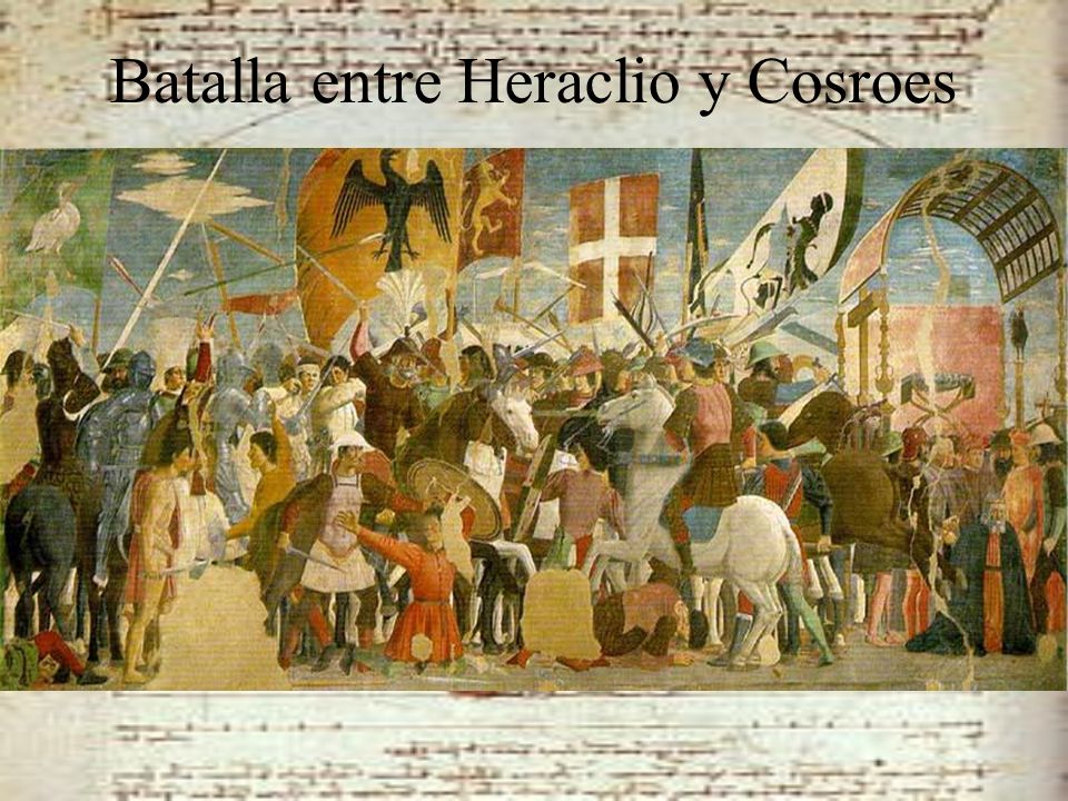Batalla entre Heraclio y Cosroes