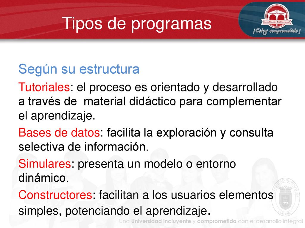 Tipos de programas Según su estructura