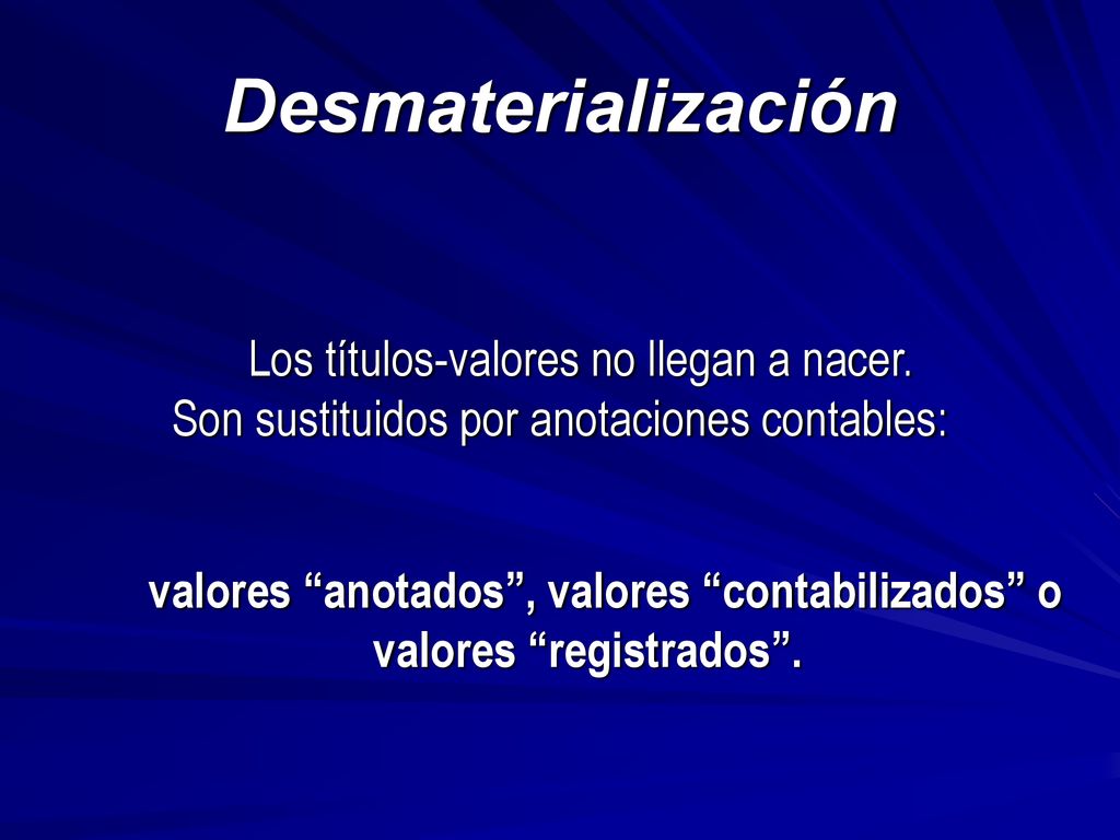 valores anotados , valores contabilizados o valores registrados .
