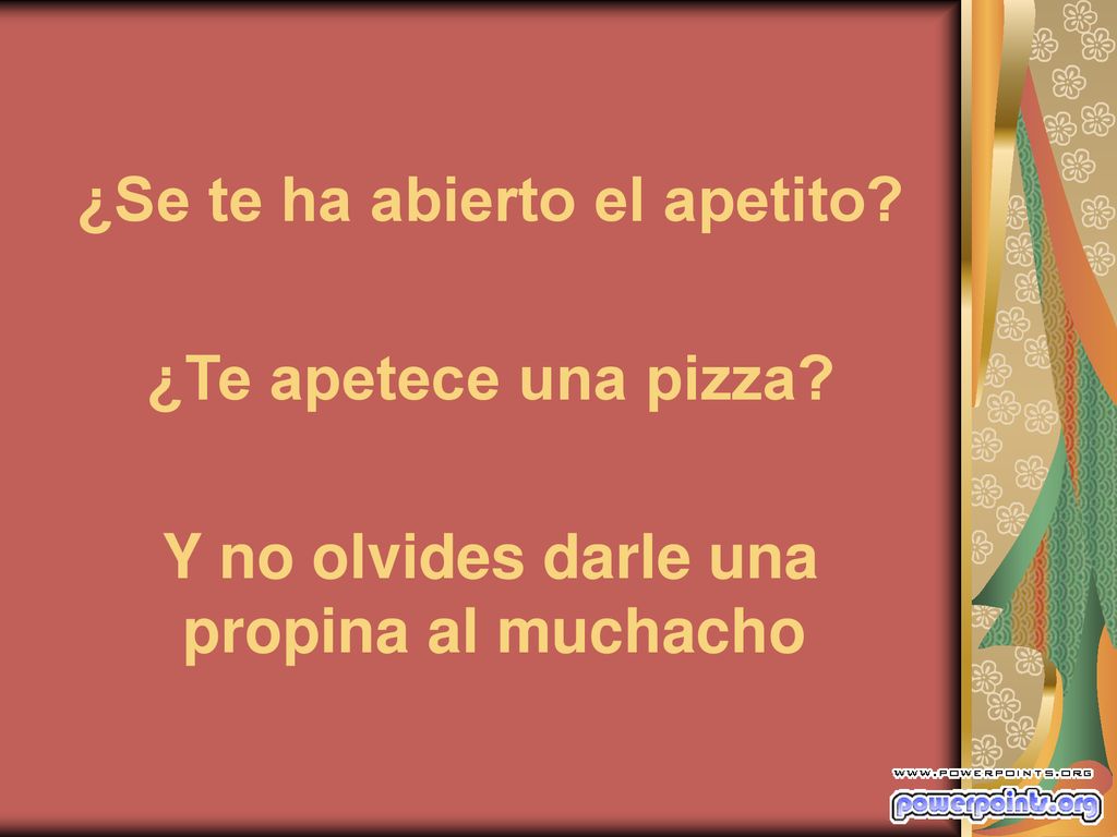 ¿Se te ha abierto el apetito ¿Te apetece una pizza